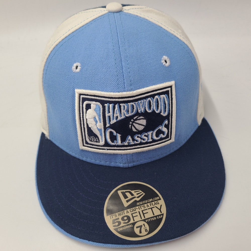 Vintage New Jersey Nets Hat Fitted 7 1/8 New Era 59Fifty NBA Hardwood Classics